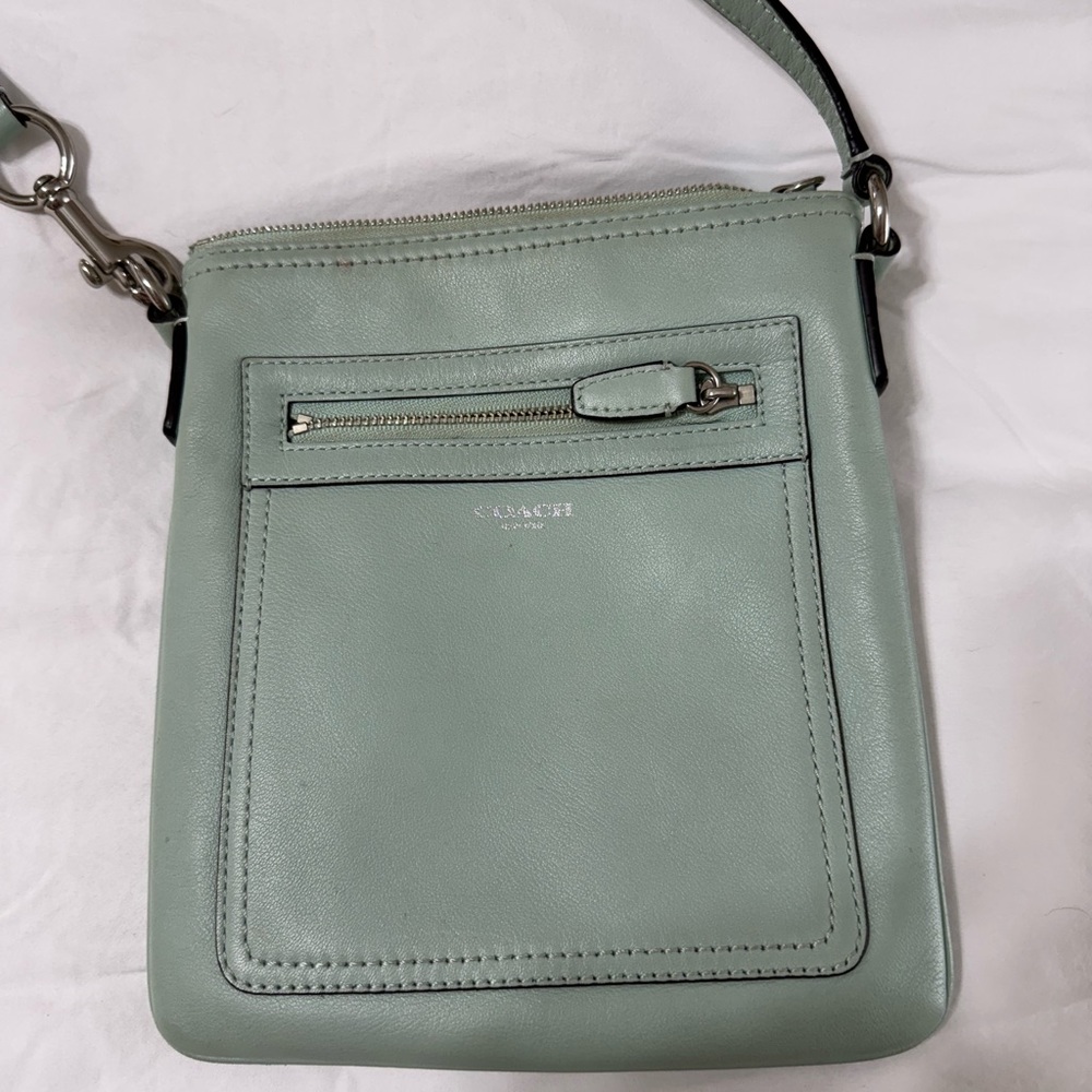 Coach Mint Green Crossbody Bag